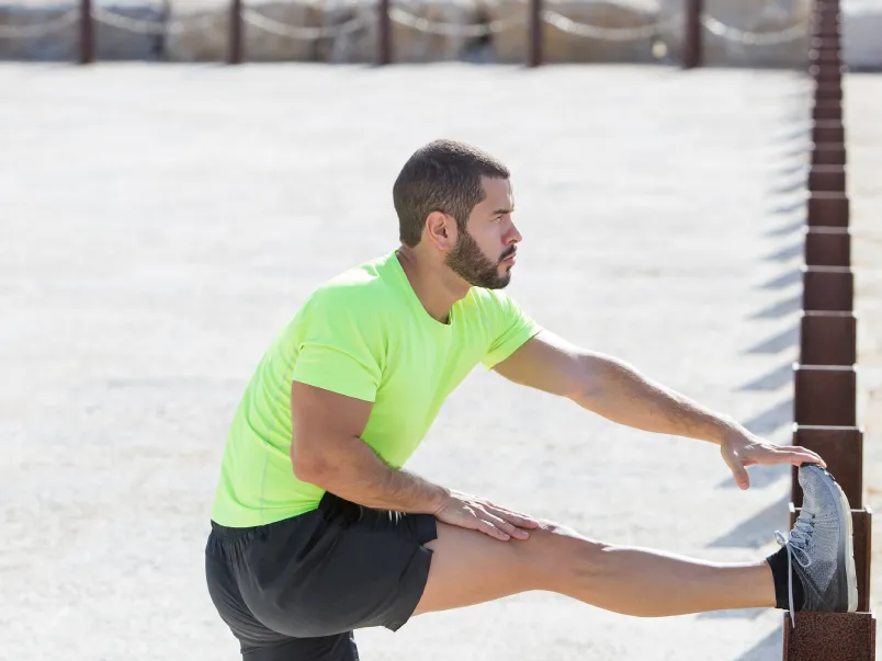 Stretching for Padel