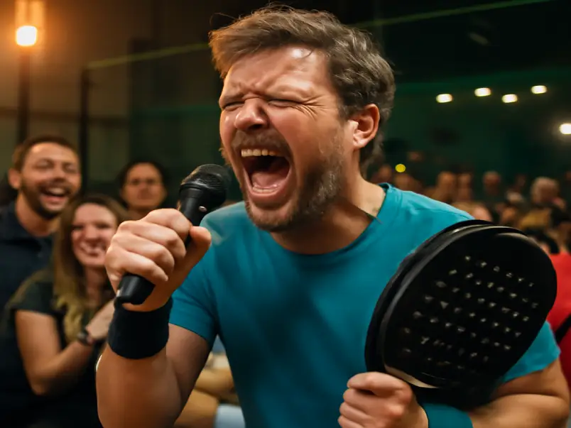 Padel Player Karaoke Night
