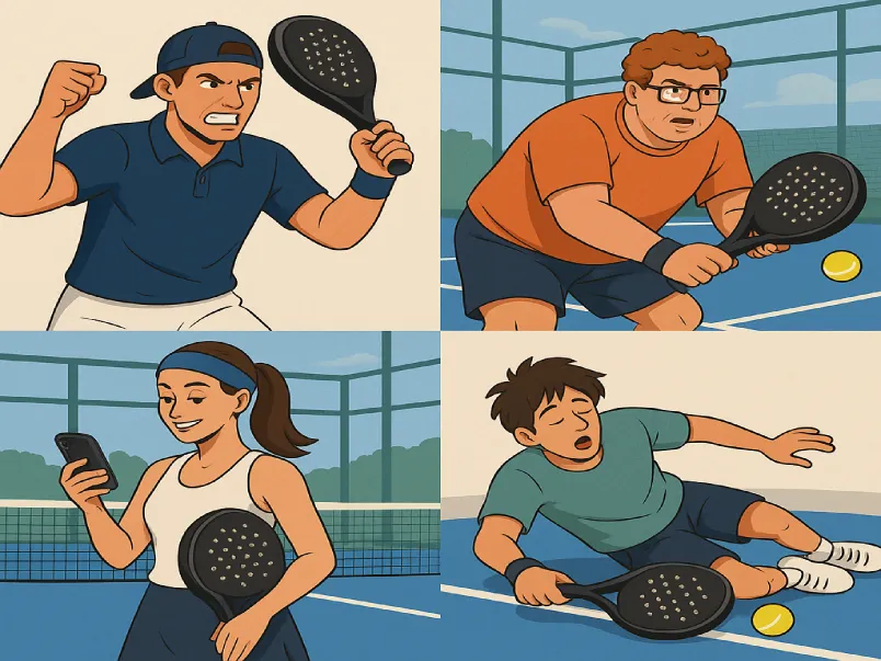 Padel Player Stereotypes