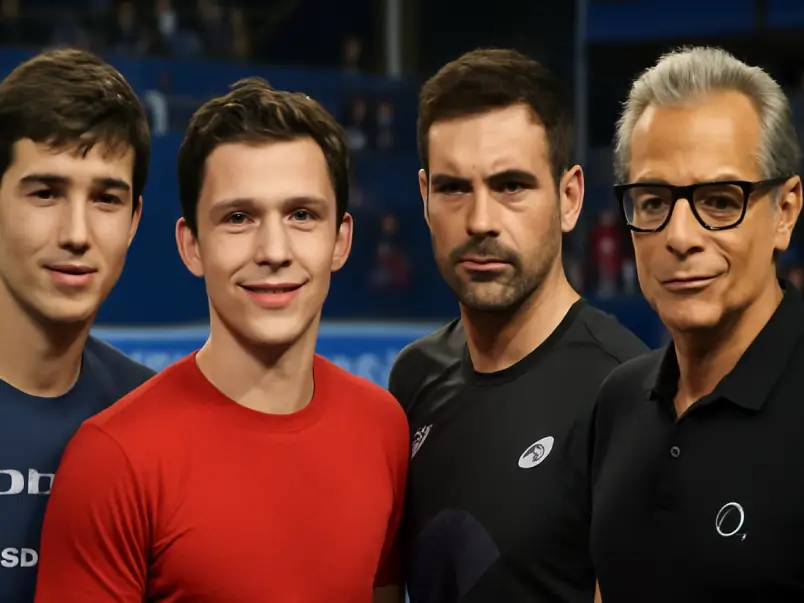 Padel player lookalikes