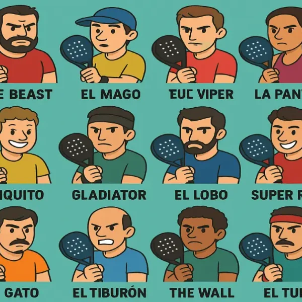 The Ultimate List of Padel Player Nicknames (From Funny to Fierce)