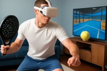 VR padel training