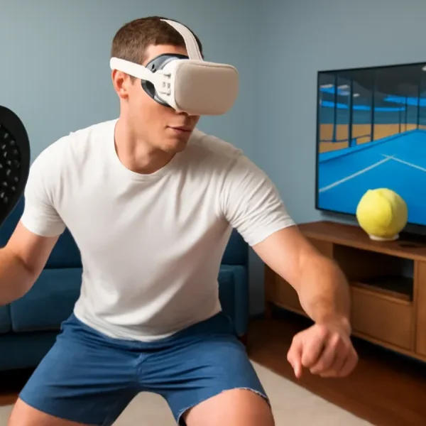 VR padel training