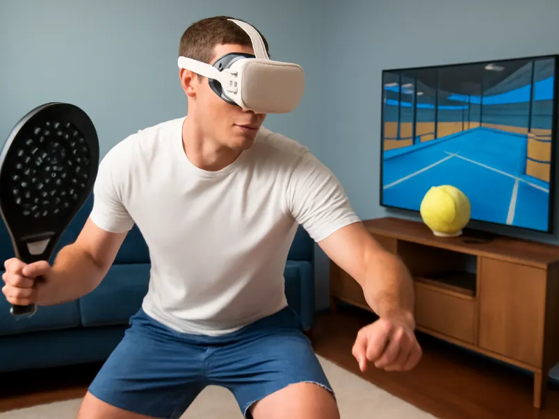 VR padel training