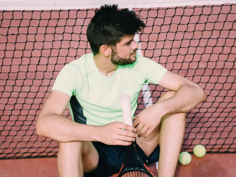 Padel player workout fails